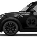 Heritage Series　ボンネットストライプ＆ゼッケン セット［F55/F56/F57用］